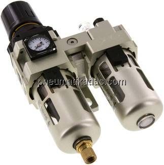 Eco-Line Wartungseinheit, G 3/8", halbautomatischer Ablass
