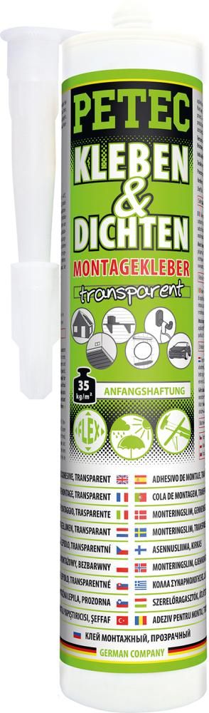 Montagekleber Kleben & Dichten 290ml, transparent