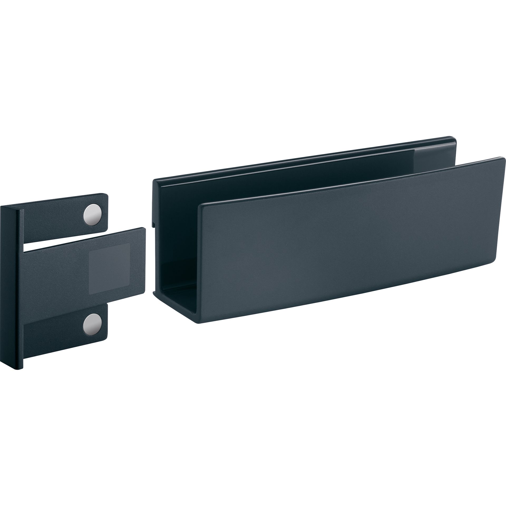 Ablagefach 160x54x43mm Kunststoff anthrazit