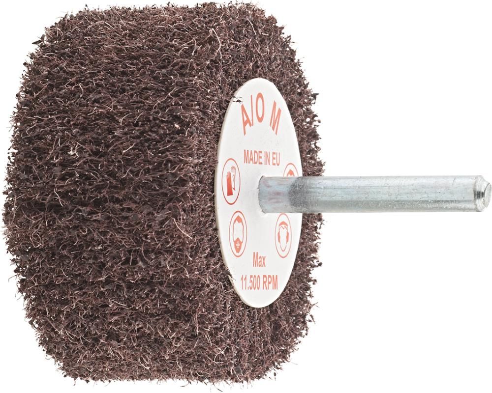 Fächer-Vliesstift Schaft-Ø 6mm 40x20mm A/0 grob FORMAT