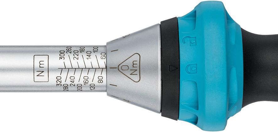 Drehmomentschlüssel 5123-3CT 60-320Nm 1/2"" Hazet