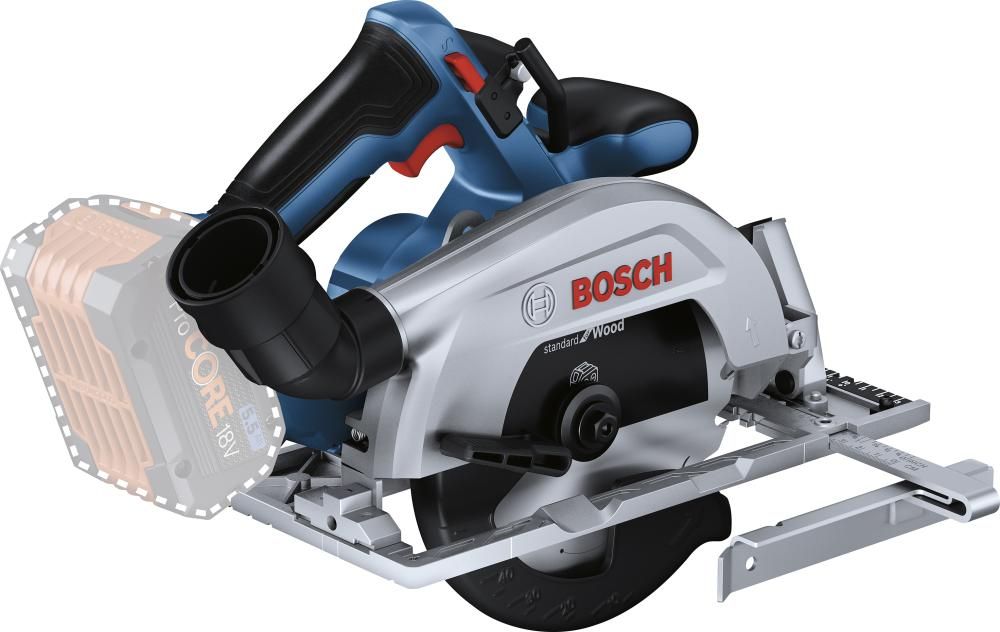 Akku-Handkreissäge solo GKS 18V-57-2 Bosch ohne Akku ohne Ladegerät Karton