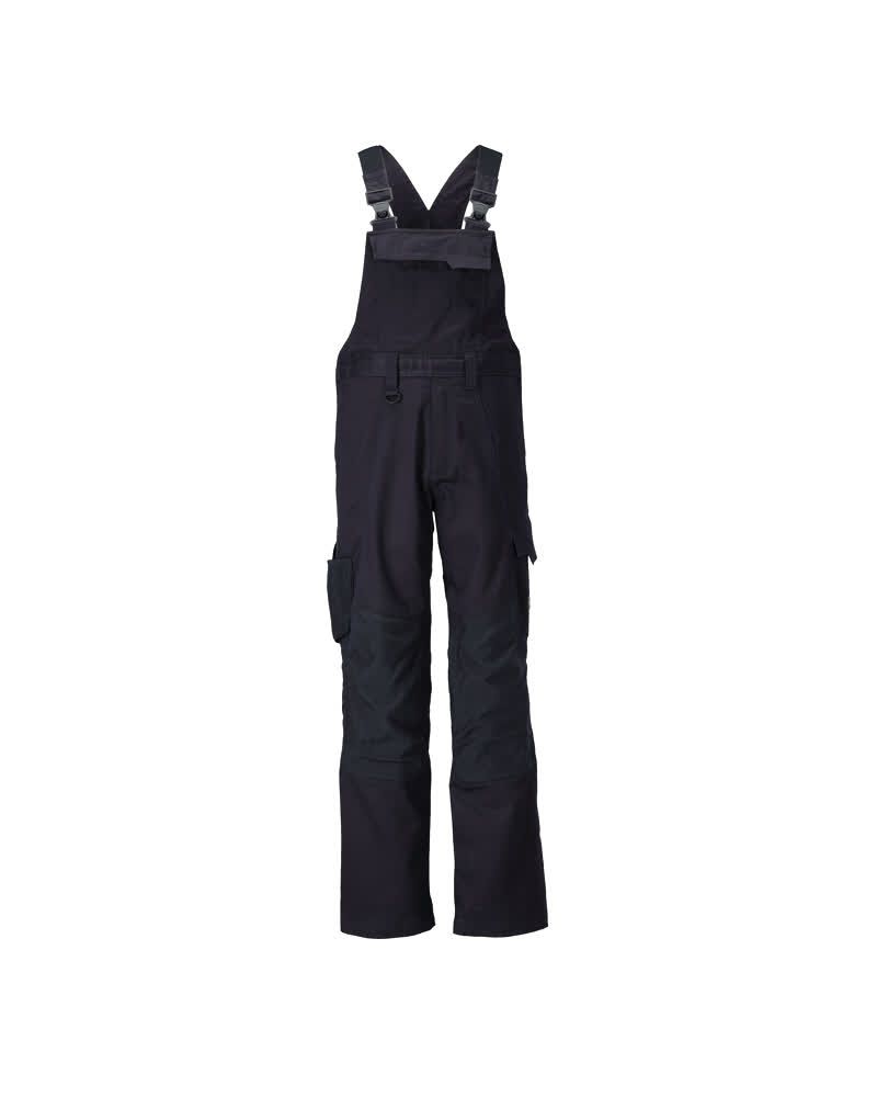 Latzhose mit Knietaschen Schwarzblau, 76C46