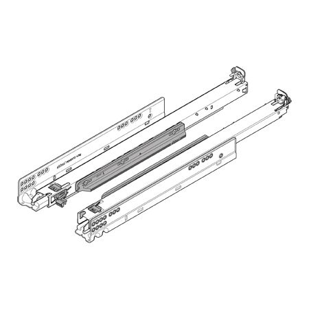 BLUM MOVENTO mit BLUMOTION S, 40 kg, NL=420 mm