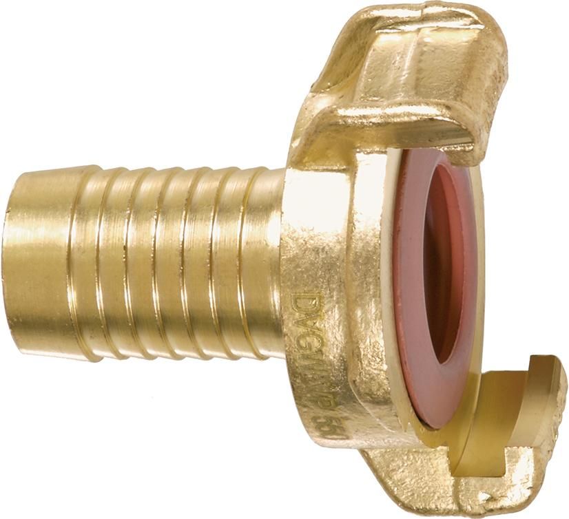 GEKA plus-Schlauchstück K, MS, 1/2", 13mm, DVGW, KTW BWGL, SB
