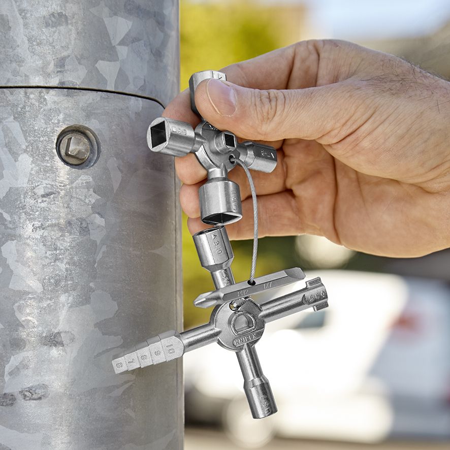KNIPEX TwinKey® Schaltschrankschlüssel 92 mm