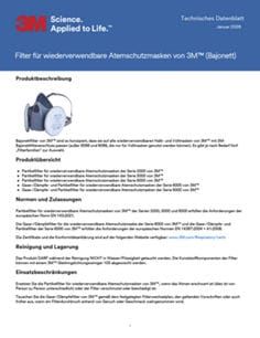 3M 06915 3M Filter für organische Dämpfe A2 06915
