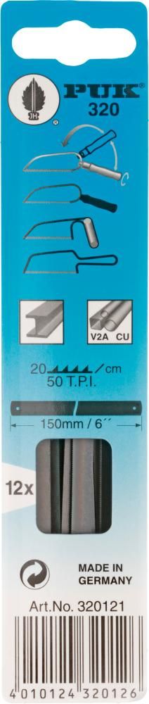 Sägeblatt Metall 320 Feinschnitt 150mm PUK