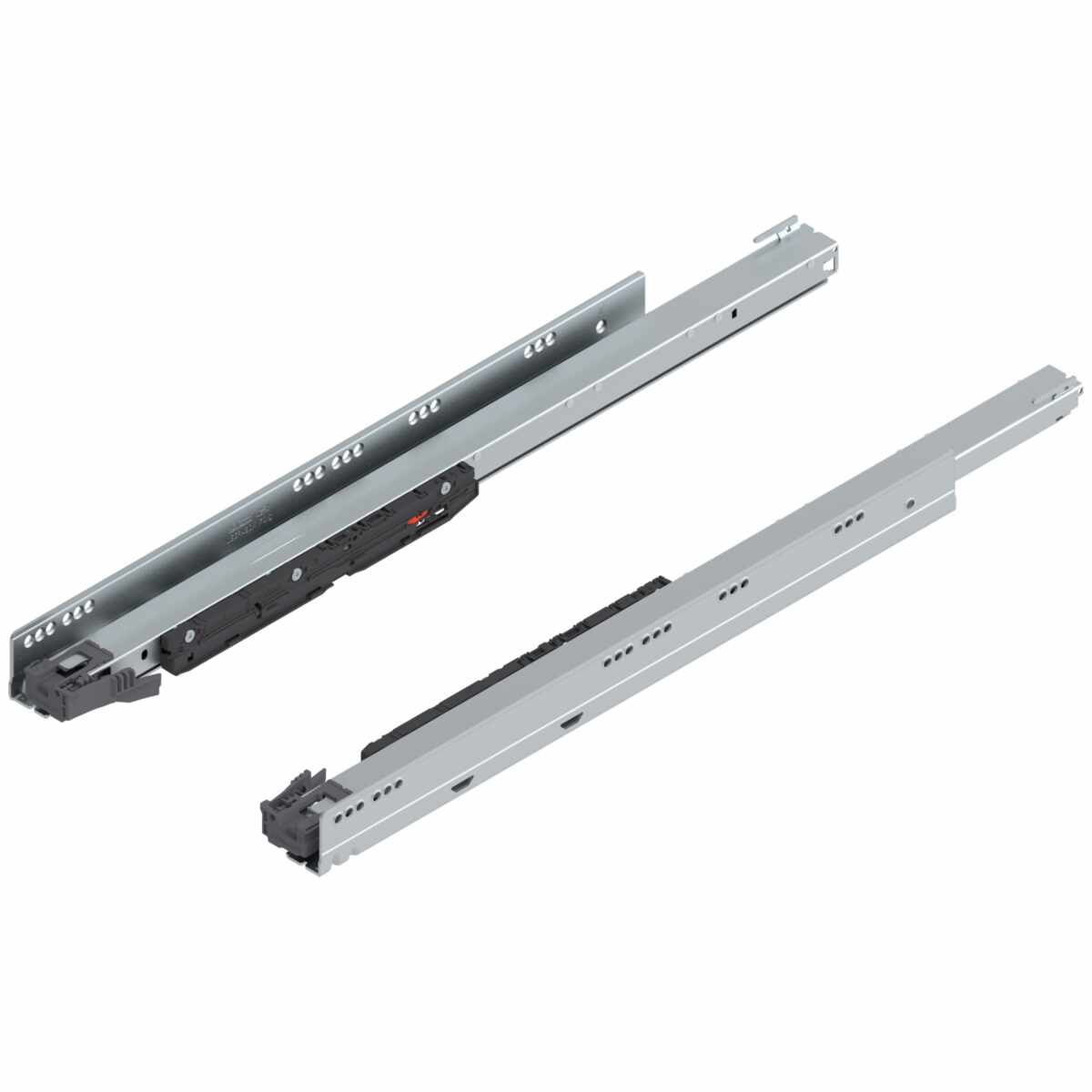 LEGRABOX Korpusschiene BLUMOTION int./für TOB geeignet/für SERVO-DRIVE geeignet, Vollauszug, 70 kg, NL=600 mm, links/rechts, verzinkt