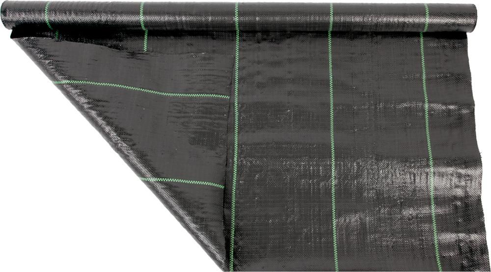 Unkrautabwehrgewebe 1x10m 100 g schwarz Floraworld