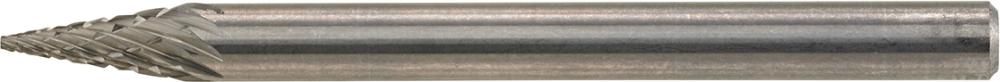 Kleinfrässtift HM Spitzkegelform 0307 C 3mm3x7mm FORMAT