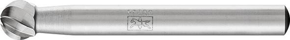 Frässtift HSS kugelförmigF 0807 1 6mm 8x7mm Pferd