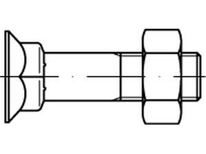 DIN 608 Mu 8.8 M 12 x 55 S