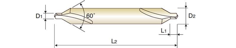CARBIDE ZENTRIERBOHRER