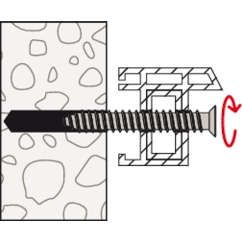 Fensterrahmenschraube FFS 7,5x132