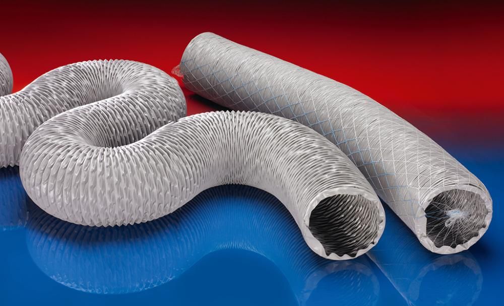 Absaug-/Gebläse. PROTAPE PVC 371 grau 102mm 10m