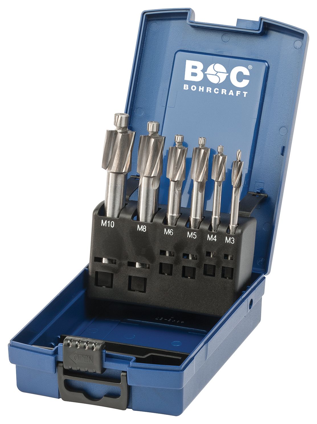 Bohrcraft Flachsenker HSS Gütegrad Fein in ABS-Box