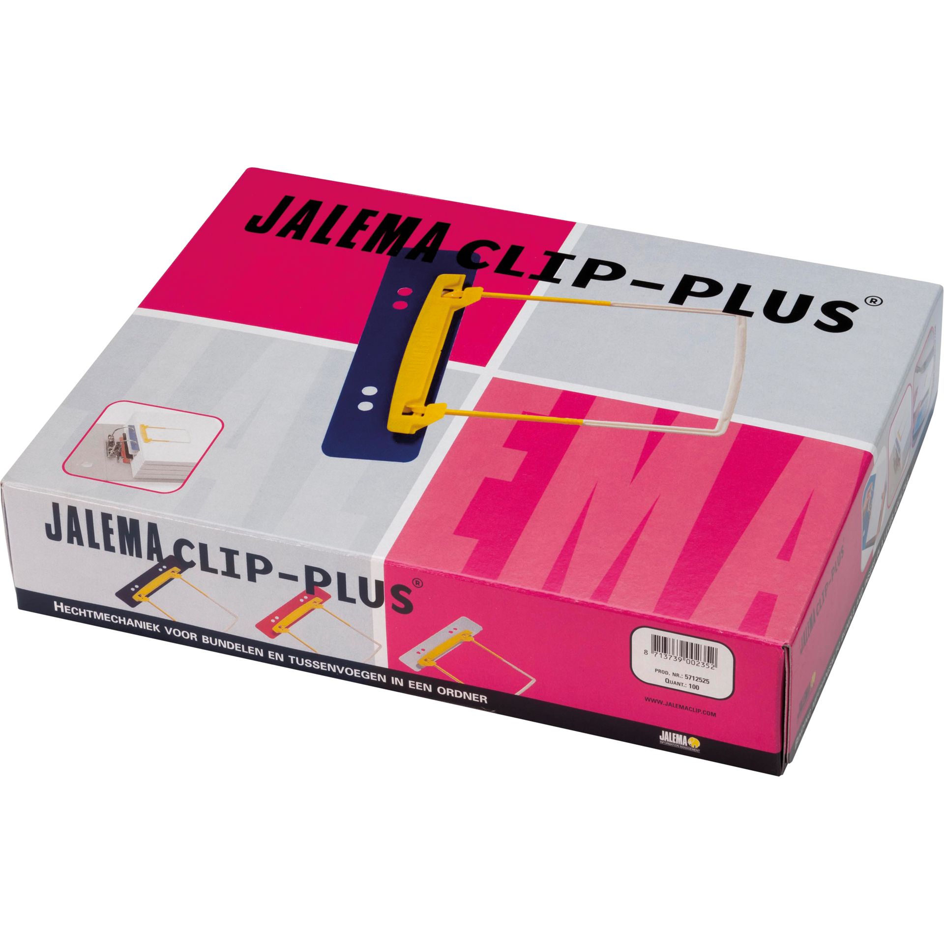 Abheftbügel Plus gelb/weiß 100 St./Pack.