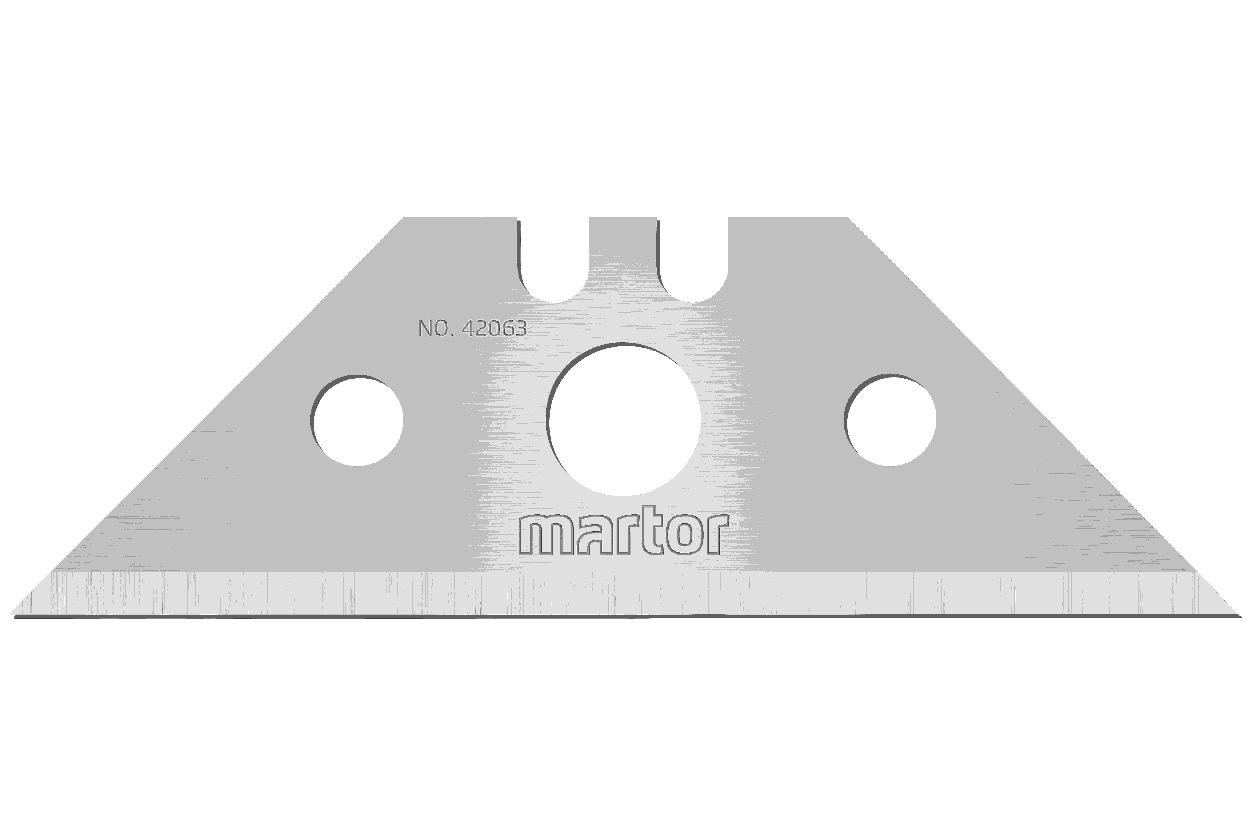 MARTOR Ersatzklinge TRAPEZKLINGE 42063 Breitschliff | 10 Stück