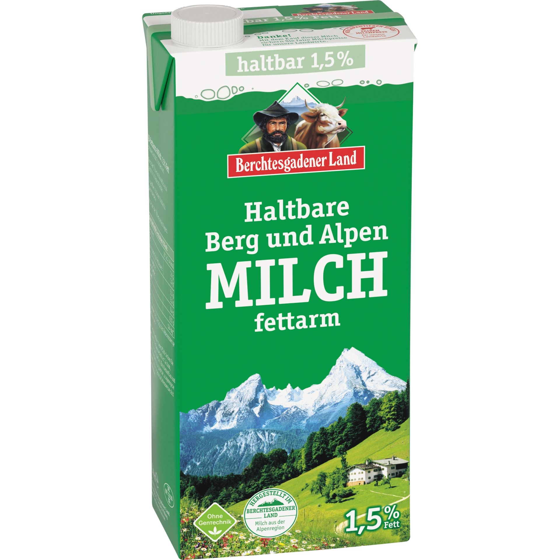 H-Milch   1,5Prozent 1l 12St