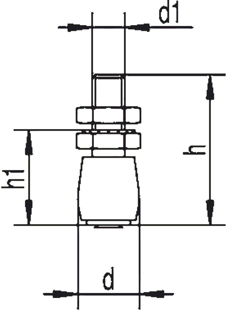 HELM 449 S Führungsrolle Kunststoff f.U-Schiene440