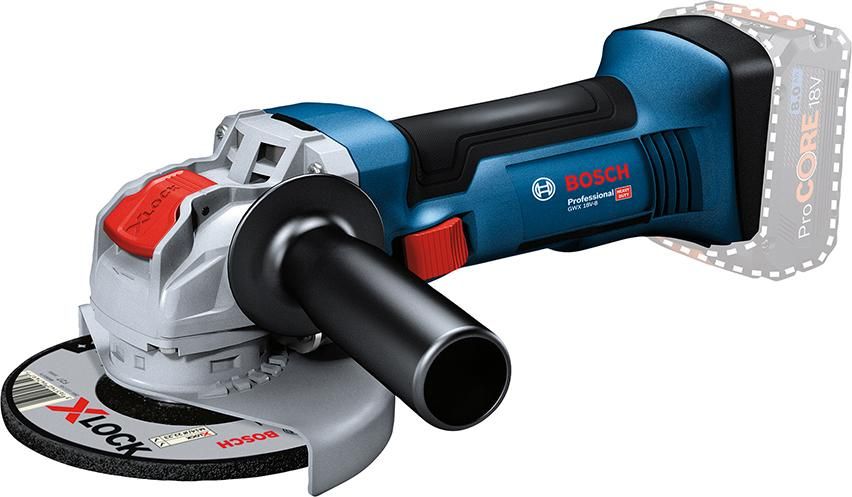 Akku-Winkelschleifer soloGWX 18V-15 C+CoMo Bosch ohne Akku ohne Ladegerät L-Boxx