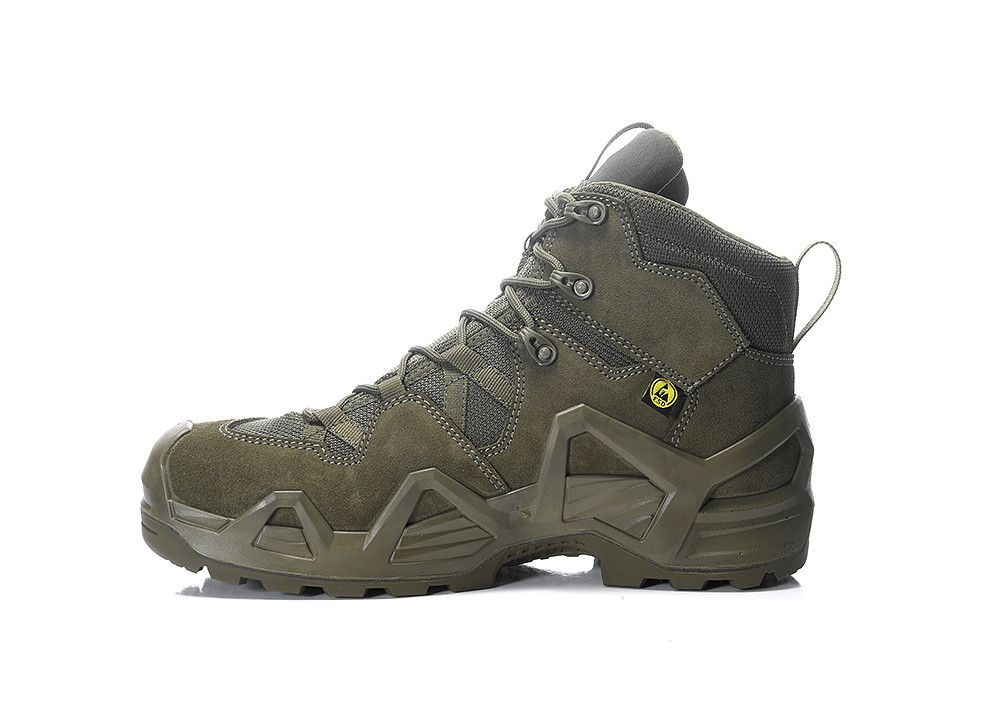 Sicherheitsschnürstiefel ZEPHYR Work GTX® ranger green Mid ESD S3S WR, Gr. 39