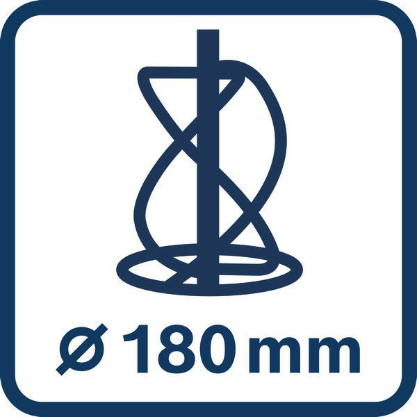 BOSCH Rührwerk + Rührkorb 160mm