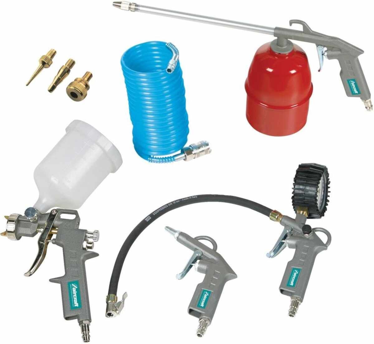 Druckluft-Set 8-teilig Aircraft