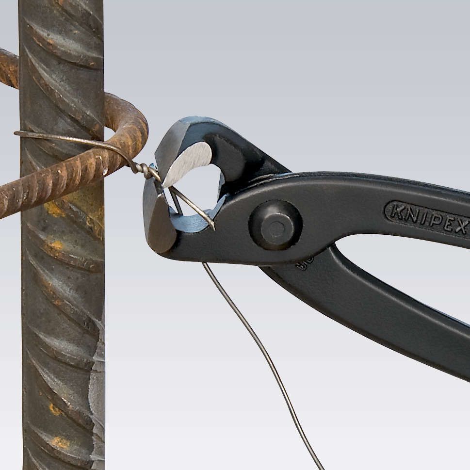 KNIPEX 99 00 220 EAN Monierzange (Rabitz- oder Flechterzange) schwarz atramentiert 220 mm