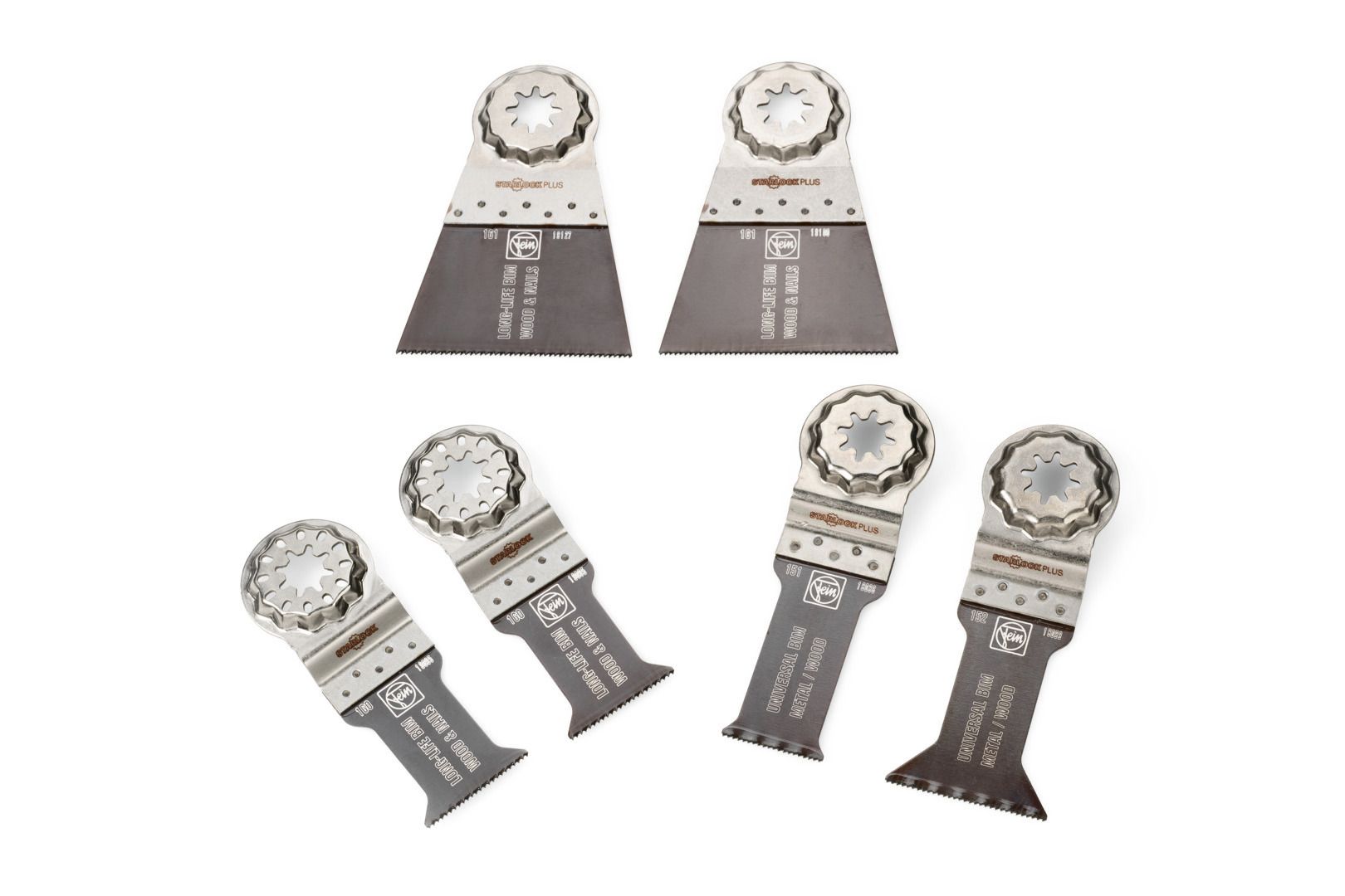 Multimaster Zubehör-Set Wood and Metal Fein 6-teilig StarlockPlus