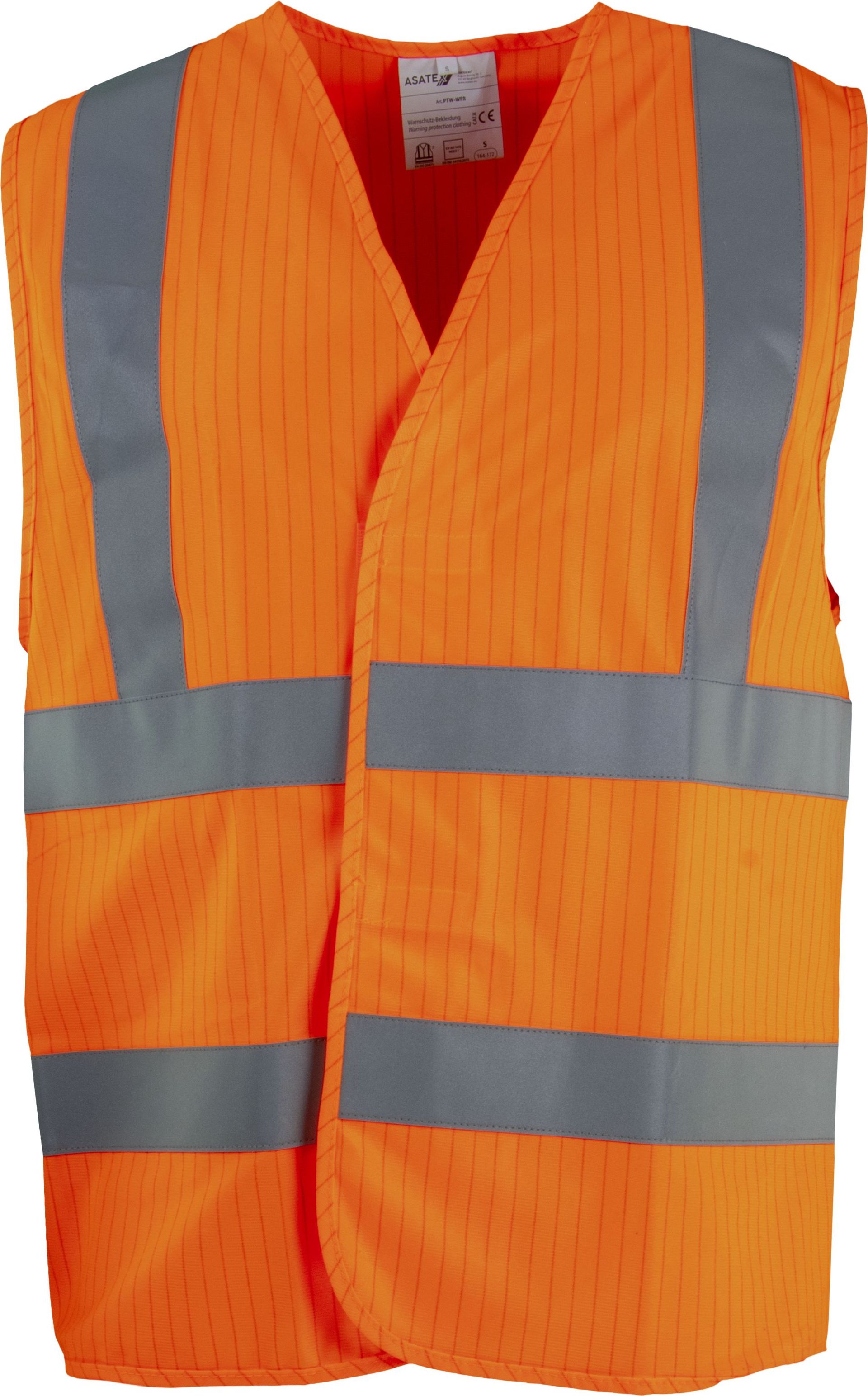 PREVENT® Trendline Warnweste PTW-WFR, leuchtorange, Gr. S