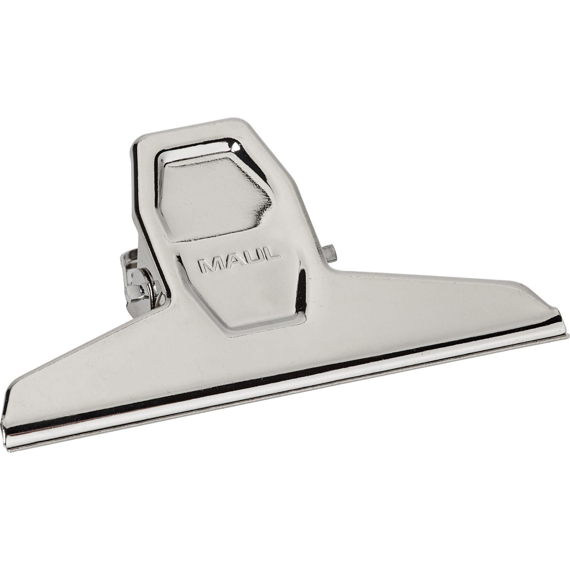 Briefklemmer 30mm Breite 125mm hellsilber