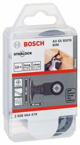 Bosch BIM Tauchsägeblatt AII 65 BSPB, Hard Wood,