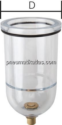 Kunststoffbehälter f. Feinfilter, Standard 1