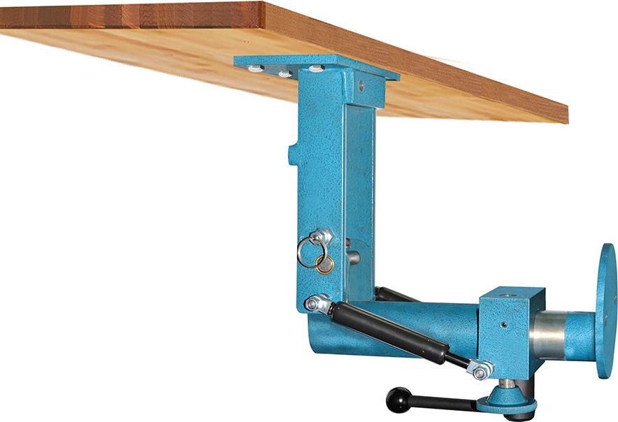 Klapp-Höhenverstellgerät Aufnahme rund 120mm FORMAT