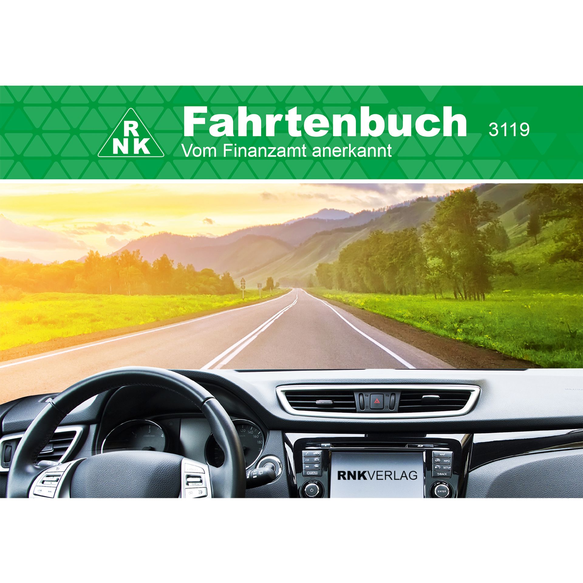 Fahrtenbuch für PKW  A6 quer 32Bl