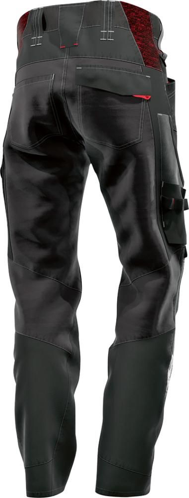 Hybrid-Arbeitshose 1968-570, schwarz, 44s