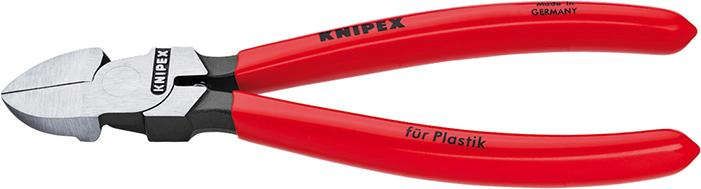 Seitenschneider für Kunststoff ohne Fase 140mm KNIPEX
