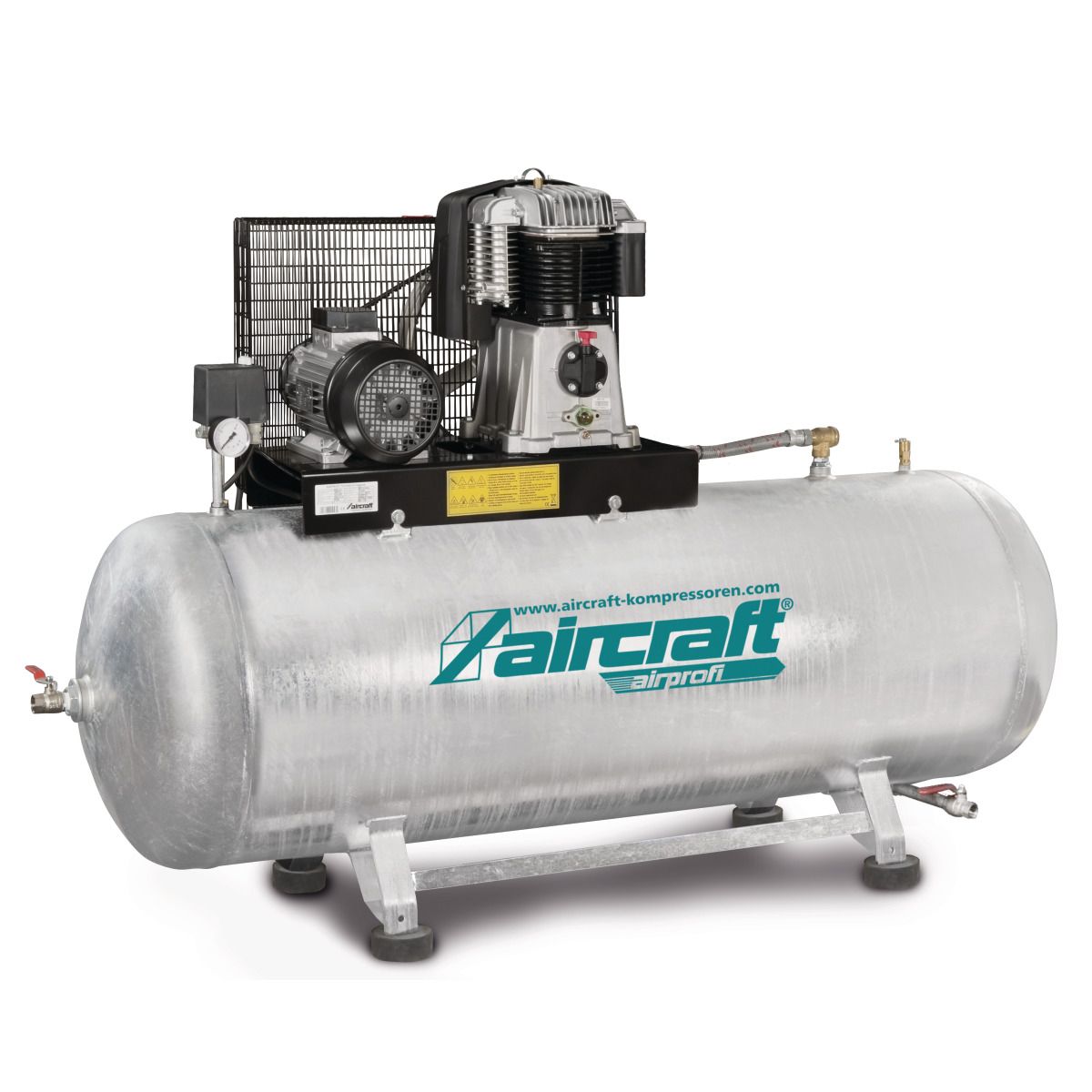 Stationärer Kolbenkompressor (10 bar) Aircraft AIRPROFI 853/500/10 H