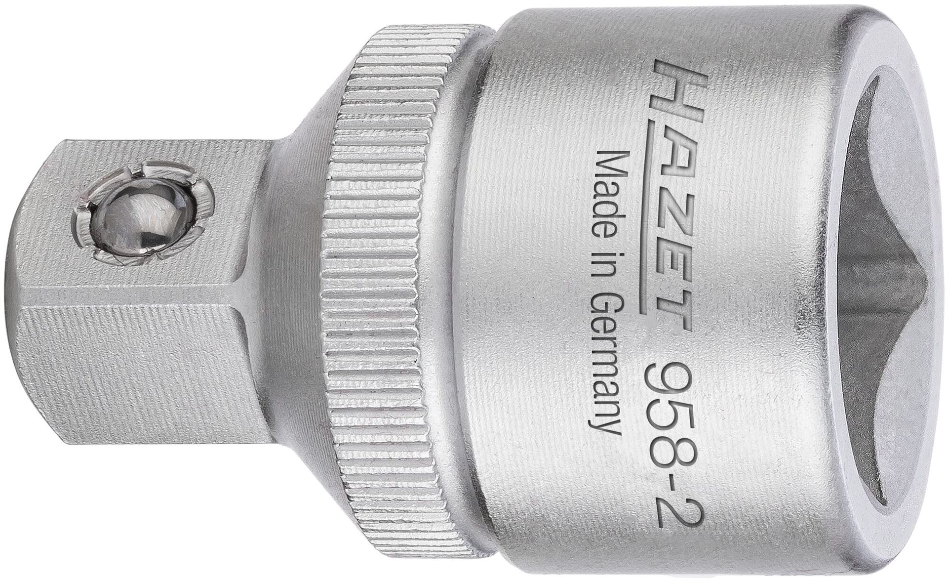 Reduzierstück 1/2"-Innenvierkant auf 3/8"-Außenvierkant Hazet