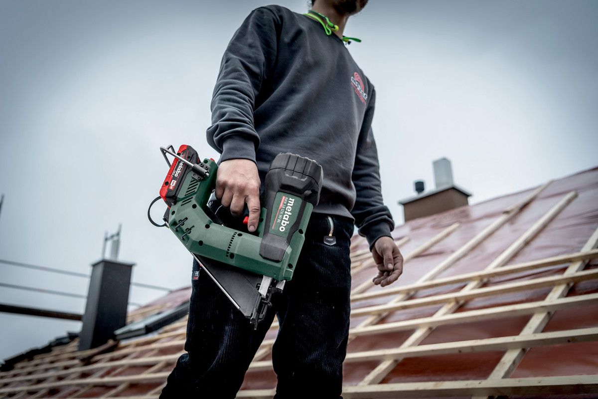 Akku-Nagler solo NFR 18 LTX 90 BL Metabo ohne Akku ohne Ladegerät metaBOX