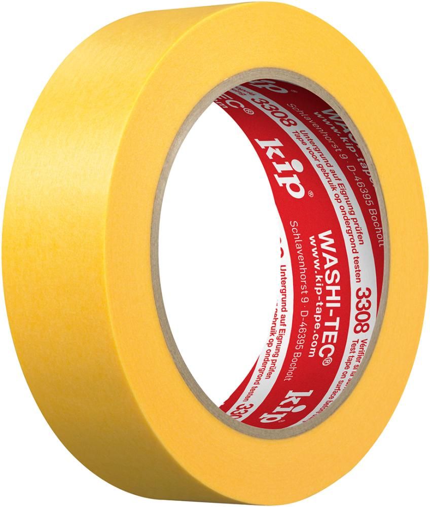 KIP 3308 WASHI-TEC® PREMIUM PLUS - gelb Goldkrepp®