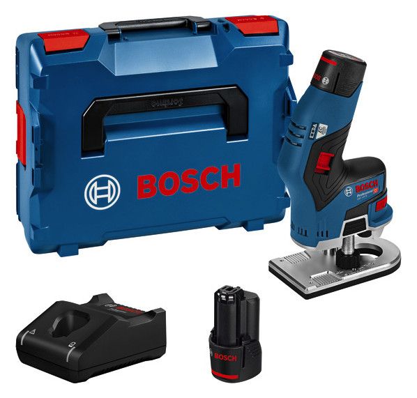 BOSCH Akku-Kantenfräse