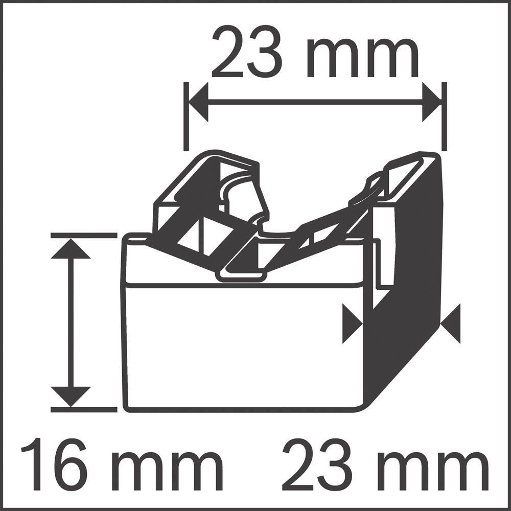 Sockel für Kabelbinder PRO EPT-B Bosch VE a 100 St.