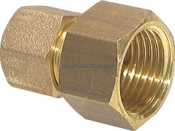 Aufschraub-Klemmringverschraubung G 1/8"-4 (M8x1)mm, Messing
