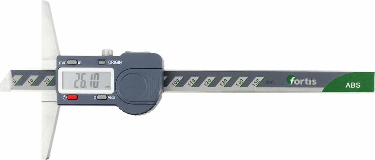 Tiefenmessschieber 150/0,01 mm FORTIS