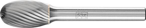 Frässtift HM Tropfenform 1220 3 6mm 12x20mm Pferd