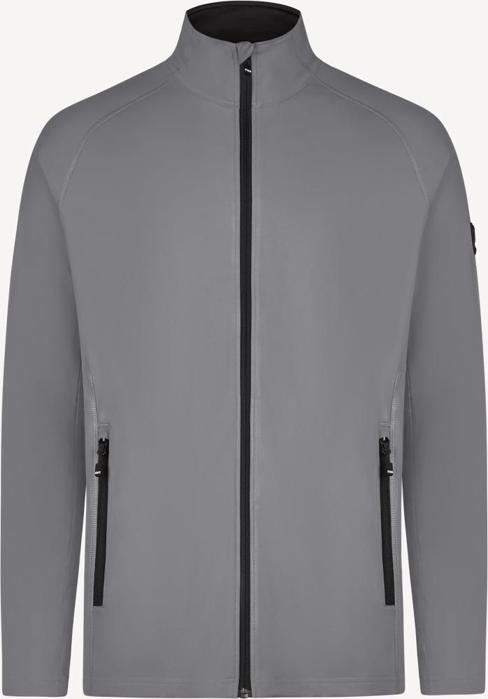 Fleecejacke Kuno, grau Gr. L