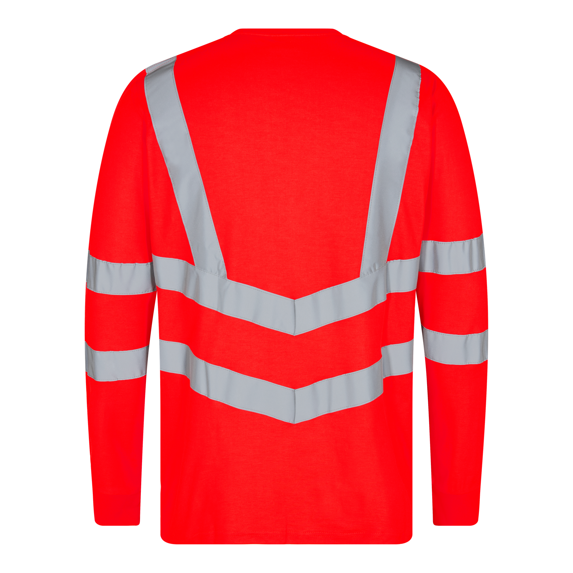 Safety Grandad langarm-Shirt Rot, Gr. 4XL